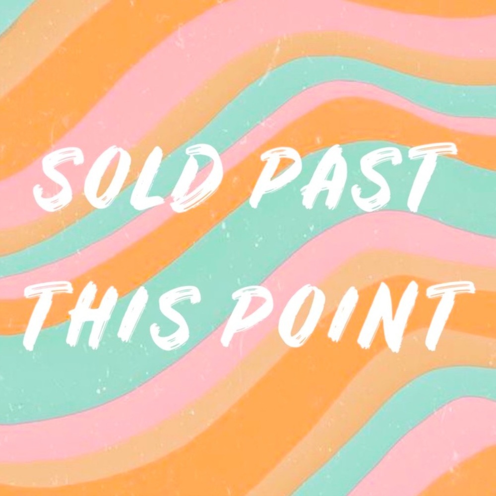 - Sold items